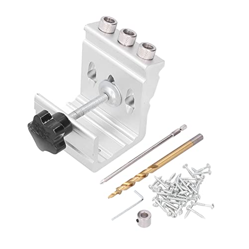 Hole Opener Kit 3 in 1, Efficiency, Convenient Clamping, Long Service, Wood Drill Locator with Punch Locator Drill Bit Hole Opener Kit 3 in 1, Efficiency, Convenient Clamping, Long Service, Wood Drill Locator with Punch Locator Drill Bit von Ylwxzenith
