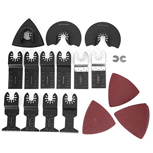 Säge mit hoher Kohlenstoffstahlsäge, Holzbearbeitungssäge, 25 pcs Multi -Funktionssäge S zum Schneiden von Holz, PVC, weiche Metalle, umfasst gerade, halbkreisförmig von Ylwxzenith