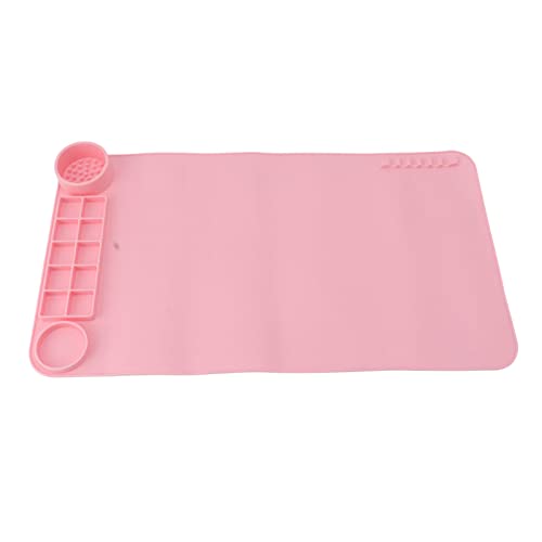 Silicone Craft Mat, mini Painting Mat with Dividers, Slip Heatproof, 19.7x11in, Ideal for DIY Art Painting von Ylwxzenith