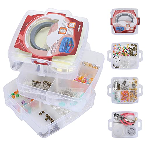 Ylwxzenith 804Pcs Complete DIY Jewelry Making Kit with Beading Tools and Accessories, Portable Storage Box, Ideal for Crafting Necklaces Bracelets and Earrings Ylwxzenith 804Pcs Complete DIY Jewelry Making Kit with Beading Tools and Accessories, Portable Storage Box, Ideal for Crafting Necklaces Bracelets and Earrings von Ylwxzenith