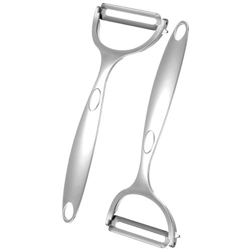 Ymapinc Y-Förmiger Sparschäler,2 Stück Schäler Rostfreier Kartoffelschäler 15cm Obstschäler Gemüseschäler Schäler Küche mit Griff für Gurke Karotte Apfel Orange Ymapinc Y-Förmiger Sparschäler,2 Stück Schäler Rostfreier Kartoffelschäler 15cm Obstschäler Gemüseschäler Schäler Küche mit Griff für Gurke Karotte Apfel Orange von Ymapinc