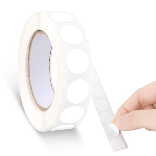 1000 Stück Klebepunkte Weiß Aufkleber,Ymapinc Weiß Runde Aufkleber 1,3cm Punktaufkleber Writable Weiße Etiketten Markierungspunkte für DIY Geschäft Zuhause Markierung 1000 Stück Klebepunkte Weiß Aufkleber,Ymapinc Weiß Runde Aufkleber 1,3cm Punktaufkleber Writable Weiße Etiketten Markierungspunkte für DIY Geschäft Zuhause Markierung von Ymapinc