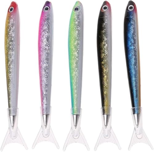 Ymhapp Kreativer Fisch-Kugelschreiber, Ozean-Signatur für Schreibwaren, Dekoration, Partyzubehör, Büro- und Schulbedarf, Stifte und Nachfüllungen Ymhapp Kreativer Fisch-Kugelschreiber, Ozean-Signatur für Schreibwaren, Dekoration, Partyzubehör, Büro- und Schulbedarf, Stifte und Nachfüllungen von Ymhapp