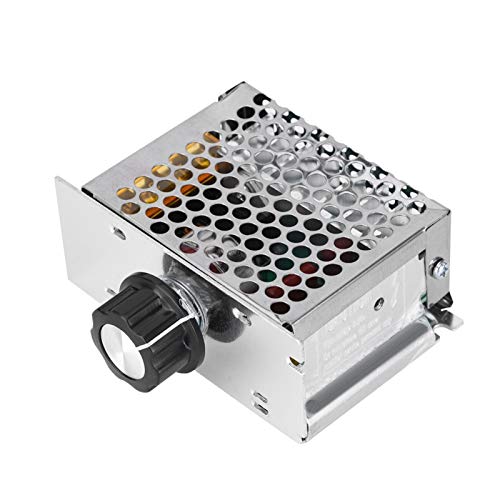 4000W Wechselspannungsregler, doppelte Kapazitöt, 220V Dimmer Drehzahlregler für Elektromotordrehzahl 4000W Wechselspannungsregler, doppelte Kapazitöt, 220V Dimmer Drehzahlregler für Elektromotordrehzahl von Ymiko