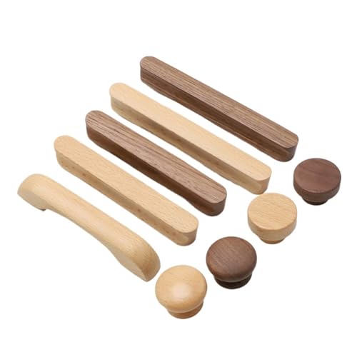 Schrankgriffe Holz, Möbelgriffe Holz 6 Stück Holzschrankgriffe aus Buche-Walnuss-Massivholz, Möbeltürgriff, Küchenschrank, Schubladenknöpfe, Kleiderschrank-Hardware, Zuggriff(Beech Bridge 128mm) Schrankgriffe Holz, Möbelgriffe Holz 6 Stück Holzschrankgriffe aus Buche-Walnuss-Massivholz, Möbeltürgriff, Küchenschrank, Schubladenknöpfe, Kleiderschrank-Hardware, Zuggriff(Beech Bridge 128mm) von Ymnilian