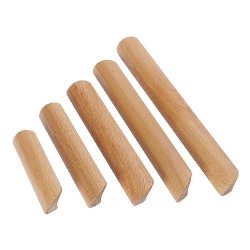 Schrankgriffe Holz, Möbelgriffe Holz 6 Stück Möbelgriffe aus Holz, Schubladengriffe, Schrankgriffe aus Massivholz, umweltfreundlicher Kleiderschrankknopf mit Befestigungsschrauben(Hole distance 160mm) Schrankgriffe Holz, Möbelgriffe Holz 6 Stück Möbelgriffe aus Holz, Schubladengriffe, Schrankgriffe aus Massivholz, umweltfreundlicher Kleiderschrankknopf mit Befestigungsschrauben(Hole distance 160mm) von Ymnilian