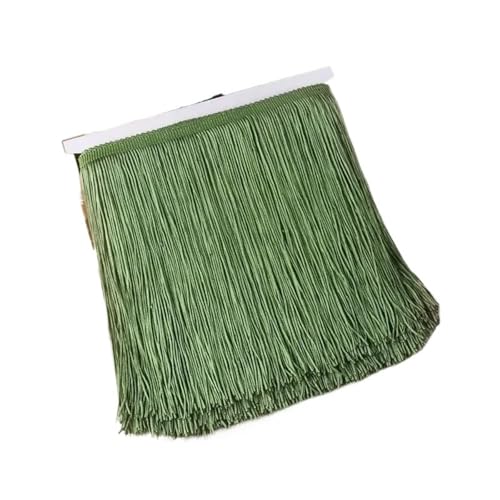Ymnilian Fransenborte,Fransen 10 Meter 15 cm Lange Quaste Fransenbesatz Spitzenband Quasten for Nähen von Vorhängen Kleidern Fransen Besätze Zubehör Basteln(No.36) von Ymnilian