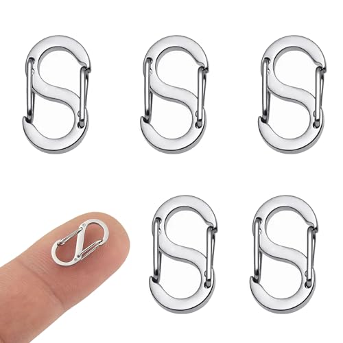 5Stk Doppelöffnungs Verschlüsse für Armbänder, Armband Verschlüsse Edelstahl 8-förmiger Verschluss, Armband Verlängerung Kettenverschluss Silber Schmuckverschluss, Halsketten Verschlüsse 5Stk Doppelöffnungs Verschlüsse für Armbänder, Armband Verschlüsse Edelstahl 8-förmiger Verschluss, Armband Verlängerung Kettenverschluss Silber Schmuckverschluss, Halsketten Verschlüsse von Ymxil