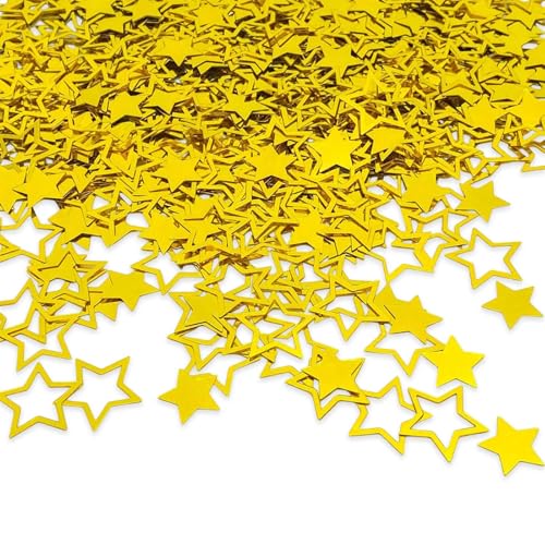 Konfetti Deko Goldstern,15g Tischdeko Geburtstag Frauen Männer, Streudeko Geburtstag Goldstern,Tischdeko Geburtstag Hochzeit,Glitzersterne Konfetti Konfetti Deko Goldstern,15g Tischdeko Geburtstag Frauen Männer, Streudeko Geburtstag Goldstern,Tischdeko Geburtstag Hochzeit,Glitzersterne Konfetti von Ynkkvre