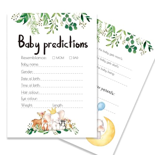 Ynkkvre 20 Ratespielkarten für Babypartys, Spiele Karten zum Ausfüllen, Babyparty Karten, Tolles Spiel für die Babyparty und Gender Reveal Feier, für Mädchen und Junge. Ynkkvre 20 Ratespielkarten für Babypartys, Spiele Karten zum Ausfüllen, Babyparty Karten, Tolles Spiel für die Babyparty und Gender Reveal Feier, für Mädchen und Junge. von Ynkkvre