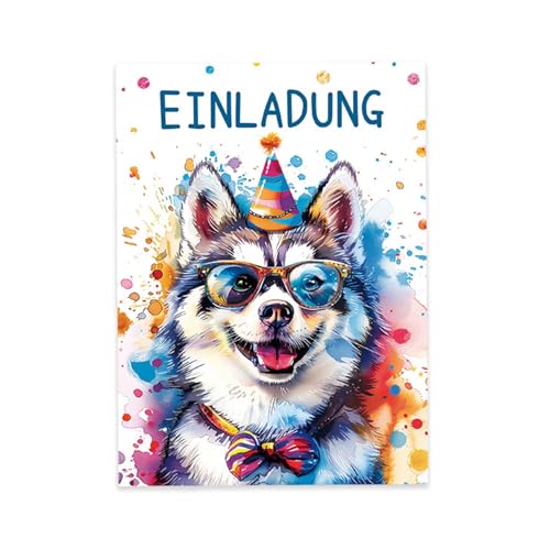 Ynkkvre Einladungskarten Kindergeburtstag,Karten für Jungen und Mädchen, 15 Stück Witzige Welpe Geburtstag Einladungen, Tier Einladung Kindergeburtstag für Mädchen Jungen Ynkkvre Einladungskarten Kindergeburtstag,Karten für Jungen und Mädchen, 15 Stück Witzige Welpe Geburtstag Einladungen, Tier Einladung Kindergeburtstag für Mädchen Jungen von Ynkkvre