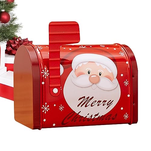 Eiserne Weihnachts-Süßigkeitenbox,Pralinenschachtel Geschenk-Keksbehälter Verpackungsschachteln | Klassische exquisite Weihnachtsplätzchendosen Geist der Jahreszeit mit dieser festlichen Ergänzung Ihr Eiserne Weihnachts-Süßigkeitenbox,Pralinenschachtel Geschenk-Keksbehälter Verpackungsschachteln | Klassische exquisite Weihnachtsplätzchendosen Geist der Jahreszeit mit dieser festlichen Ergänzung Ihr von Ynnhik
