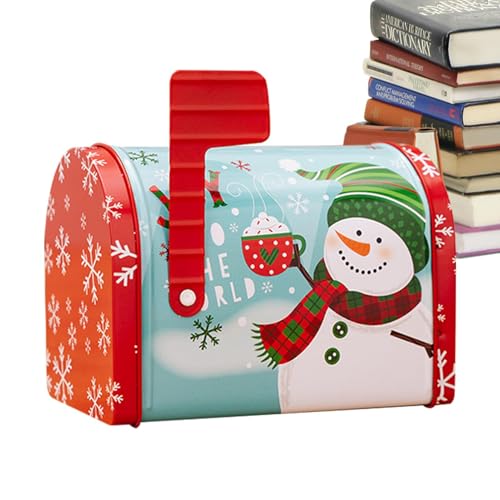 Eiserne Weihnachts-Süßigkeitenbox,Pralinenschachtel Geschenk-Keksbehälter Verpackungsschachteln | Klassische exquisite Weihnachtsplätzchendosen Geist der Jahreszeit mit dieser festlichen Ergänzung Ihr Eiserne Weihnachts-Süßigkeitenbox,Pralinenschachtel Geschenk-Keksbehälter Verpackungsschachteln | Klassische exquisite Weihnachtsplätzchendosen Geist der Jahreszeit mit dieser festlichen Ergänzung Ihr von Ynnhik