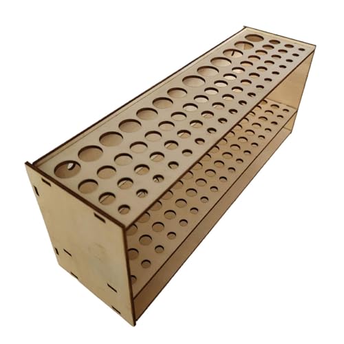 Farbe Pinsel Organizer, 67 Löcher Wandhalterung Fach - Wandbürste Bildschirm und Schreibtisch-Veranstalter für Aquarellbürsten, Eyeliner Farbe Pinsel Organizer, 67 Löcher Wandhalterung Fach - Wandbürste Bildschirm und Schreibtisch-Veranstalter für Aquarellbürsten, Eyeliner von Ynnhik