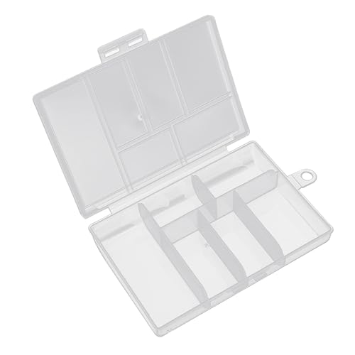 Gewerkete Schmuckschatulle, Klare Schmuckkoffer Organizer | 6 Grids Klar Schmuck Veranstalter Halter | Kompakte Schublade Organizer, Schmuck Box Organizer Aufbewahrungsbehälter für Armbänder Gewerkete Schmuckschatulle, Klare Schmuckkoffer Organizer | 6 Grids Klar Schmuck Veranstalter Halter | Kompakte Schublade Organizer, Schmuck Box Organizer Aufbewahrungsbehälter für Armbänder von Ynnhik