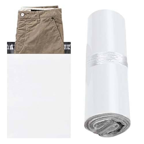 Poly Mailer, Mailer Polybeutel - Posttaschen Selbstverschließende Versandtaschen - Verpackungsumschläge, wasserdichte und starke Posttaschen für Boutique-Kleidung Poly Mailer, Mailer Polybeutel - Posttaschen Selbstverschließende Versandtaschen - Verpackungsumschläge, wasserdichte und starke Posttaschen für Boutique-Kleidung von Ynnhik