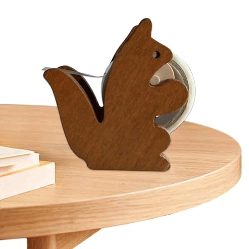 Tierbandrolle, Selbstklebende Bandrolle für Schreibtisch, Niedlich Tier | Squirrel-Klebebandhalter Klebeband-Cutter für Desktop-Klebeband Tierbandrolle, Selbstklebende Bandrolle für Schreibtisch, Niedlich Tier | Squirrel-Klebebandhalter Klebeband-Cutter für Desktop-Klebeband von Ynnhik