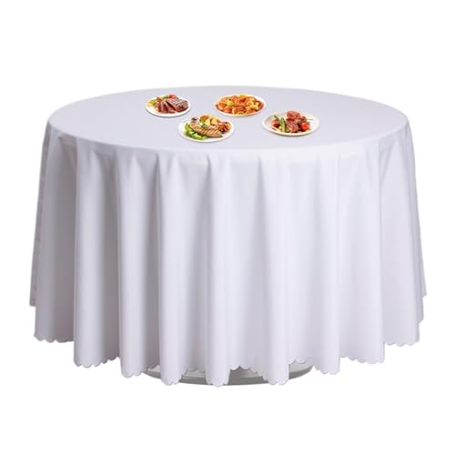 runde Tischdecke - 63 - massiver Farbtischschrank - schmutzabweisend, Restaurant-Bankett-Versorgung, Küchenzubehör für Buffet-Partys von Ynnhik