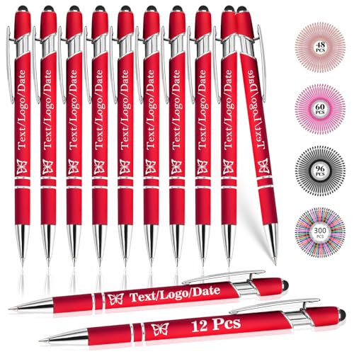 YoLLiEE Personalisierte Stifte mit Namen, individuelle schwarze Tintenstifte mit Stift, individuell gravierte Kugelschreiber mit Logo, Business-Stift mit sanftem Schreibgefühl und mittlerer Spitze YoLLiEE Personalisierte Stifte mit Namen, individuelle schwarze Tintenstifte mit Stift, individuell gravierte Kugelschreiber mit Logo, Business-Stift mit sanftem Schreibgefühl und mittlerer Spitze von YoLLiEE