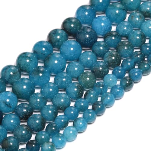 8 mm Apa-Natursteinperlen, rund, lose Perlen für Schmuckherstellung, Yochus DIY Perlen, Armband, Halskette von Yochus