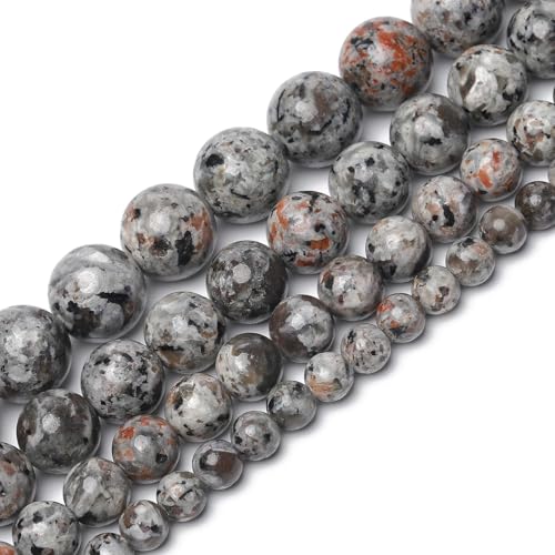 8 mm große Flammenstein-Naturstein-Perlen, rund, lose Perlen für Schmuckherstellung, Yochus DIY Perlen, Armband, Halskette 8 mm große Flammenstein-Naturstein-Perlen, rund, lose Perlen für Schmuckherstellung, Yochus DIY Perlen, Armband, Halskette von Yochus