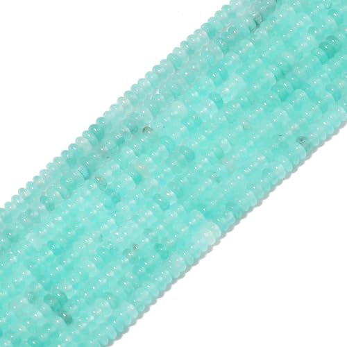 Yochus 4 x 2 mm blaue Chalcedon-Sabacus-Scheibenperle natürliche Edelsteinperlen für Schmuckherstellung Yochus 4 x 2 mm blaue Chalcedon-Sabacus-Scheibenperle natürliche Edelsteinperlen für Schmuckherstellung von Yochus