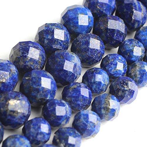 Yochus Lapislazuli-Perlen, facettiert, 6 mm, natürlicher Edelstein, Stangenform, unregelmäßige Form, blaue Steinperlen für Schmuckherstellung, DIY, Armband, Halskette Yochus Lapislazuli-Perlen, facettiert, 6 mm, natürlicher Edelstein, Stangenform, unregelmäßige Form, blaue Steinperlen für Schmuckherstellung, DIY, Armband, Halskette von Yochus