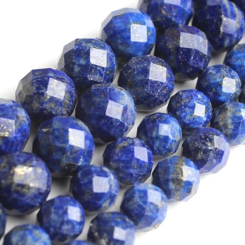 Yochus Lapislazuli-Perlen, facettiert, 8 mm, natürlicher Edelstein, Stangenform, unregelmäßige Form, blaue Steinperlen für Schmuckherstellung, DIY, Armband, Halskette Yochus Lapislazuli-Perlen, facettiert, 8 mm, natürlicher Edelstein, Stangenform, unregelmäßige Form, blaue Steinperlen für Schmuckherstellung, DIY, Armband, Halskette von Yochus