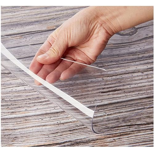 Tischfolie Transparent Tischdecke Klarsicht Plastiktischdecke 1mm 2mm 3mm 5mm PVC-Tischdecke Abwaschbar Transparenter Tischdeckenschutz PVC Folie Fettdicht Tischunterlage Tischmatte(Dicke 3mm,40x80cm) Tischfolie Transparent Tischdecke Klarsicht Plastiktischdecke 1mm 2mm 3mm 5mm PVC-Tischdecke Abwaschbar Transparenter Tischdeckenschutz PVC Folie Fettdicht Tischunterlage Tischmatte(Dicke 3mm,40x80cm) von Yoeoefuo