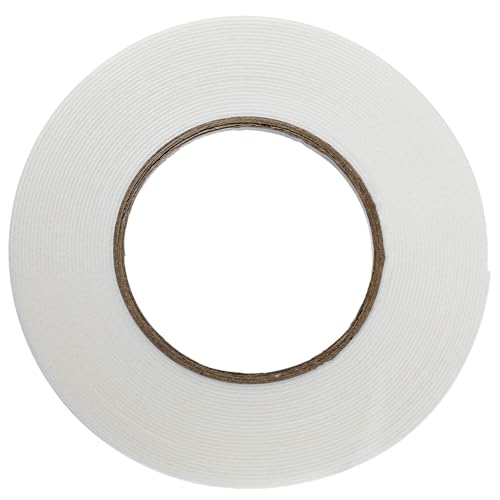 YoiYee Doppelseitiges Schaumstoff-Klebeband, 32 mm breit, stark klebend, ideal für Montage- und DIY-Projekte, 10 m (L) x 32 mm (B) x 1 mm (T) von YoiYee
