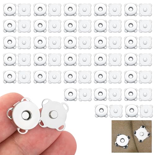 30 Pieces 14mm Magnetknöpfe zum Annähen, Druckknöpfe zum Annähen, Magnete zum Einnähen für Taschen Nähen Handarbeiten Kleidung 30 Pieces 14mm Magnetknöpfe zum Annähen, Druckknöpfe zum Annähen, Magnete zum Einnähen für Taschen Nähen Handarbeiten Kleidung von Yoicn Lth