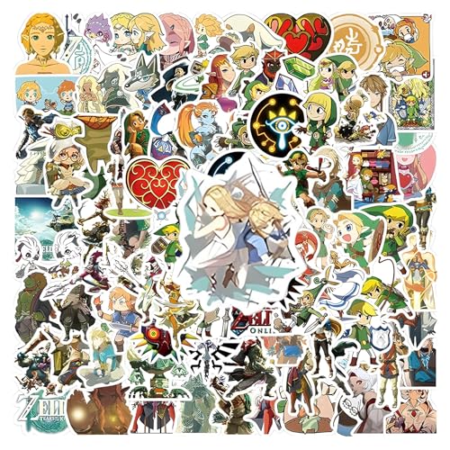 100PCS Anime Game Aufkleber, Cartoon Vinyl Wasserdichte Aufkleber für Wasserflaschen, Laptops, Gepäck, Autos, Fahrräder,Coole Games Sticker Spielaufkleber, für Jugendliche Kinder Erwachsene 100PCS Anime Game Aufkleber, Cartoon Vinyl Wasserdichte Aufkleber für Wasserflaschen, Laptops, Gepäck, Autos, Fahrräder,Coole Games Sticker Spielaufkleber, für Jugendliche Kinder Erwachsene von Yoimckay