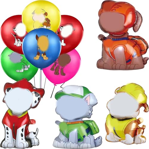 34 Stück Luftballons Kinder Cartoon, Cartoon Balloons, Geburtstagsballons aus Cartoon für Kinder, Ballon aus Aluminium und Latex, bunte Luftballons, zur Dekoration von Geburtstagsfeiern 34 Stück Luftballons Kinder Cartoon, Cartoon Balloons, Geburtstagsballons aus Cartoon für Kinder, Ballon aus Aluminium und Latex, bunte Luftballons, zur Dekoration von Geburtstagsfeiern von Yoimckay