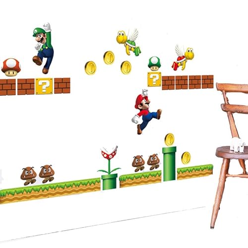 Anime Kinderzimmer Wandtattoo, Kinderzimmer Wanddekoration Wandsticker, Cartoon Kreative Geburtstag Deko Kinderzimmer Wanddekoration, für Babyzimmer, Jungen, Mädchen Anime Kinderzimmer Wandtattoo, Kinderzimmer Wanddekoration Wandsticker, Cartoon Kreative Geburtstag Deko Kinderzimmer Wanddekoration, für Babyzimmer, Jungen, Mädchen von Yoimckay