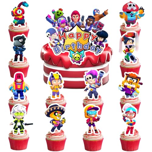 Yoimckay 13 Stück Tortenaufleger Geburtstag für Party, Cartoon Cake Topper, Geburtstagsdeko, Kindergeburtstag Deko, Happy Birthday Tortendeko, Torten Zubehör Geburtstagspartys für Jungen und Mädchen Yoimckay 13 Stück Tortenaufleger Geburtstag für Party, Cartoon Cake Topper, Geburtstagsdeko, Kindergeburtstag Deko, Happy Birthday Tortendeko, Torten Zubehör Geburtstagspartys für Jungen und Mädchen von Yoimckay