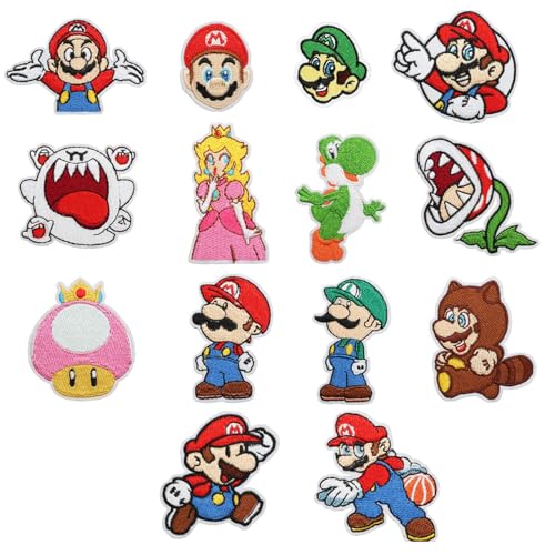 Yoimckay 14 Stück Videospiele Patch zum Aufbügeln, für Kinder, zum Aufbügeln, bestickt, zum Aufnähen für Kleidung, T-Shirt, Jeans, Taschen, Rock Yoimckay 14 Stück Videospiele Patch zum Aufbügeln, für Kinder, zum Aufbügeln, bestickt, zum Aufnähen für Kleidung, T-Shirt, Jeans, Taschen, Rock von Yoimckay