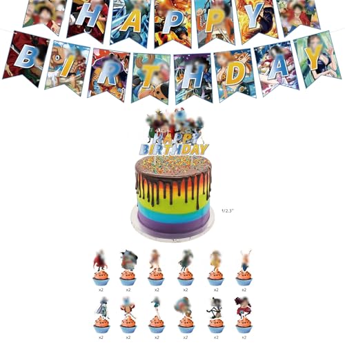 Yoimckay 26-teiliges Cartoon-Topper-Set für Kuchen, Geburtstag, Kinder, Topper, Kuchen, Happy Birthday und Cupcake Topper, Cartoon, Kuchen, Themed Cute, Party, Dekoration, Geburtstag, Mädchen, Jungen Yoimckay 26-teiliges Cartoon-Topper-Set für Kuchen, Geburtstag, Kinder, Topper, Kuchen, Happy Birthday und Cupcake Topper, Cartoon, Kuchen, Themed Cute, Party, Dekoration, Geburtstag, Mädchen, Jungen von Yoimckay