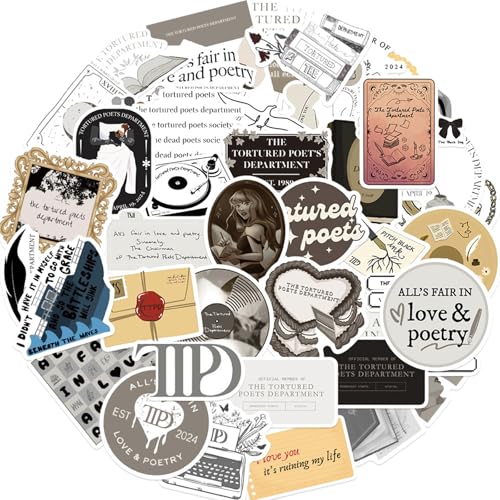 Yoimckay 50 Stück modische Aufkleber für Mädchen, Vinyl-Aufkleber, Musik-Aufkleber, Vintage, Musik, wasserdichte Vinyl-Aufkleber, modische Graffiti-Aufkleber, für Laptop, Album, Auto, Scrapbooking, Yoimckay 50 Stück modische Aufkleber für Mädchen, Vinyl-Aufkleber, Musik-Aufkleber, Vintage, Musik, wasserdichte Vinyl-Aufkleber, modische Graffiti-Aufkleber, für Laptop, Album, Auto, Scrapbooking, von Yoimckay