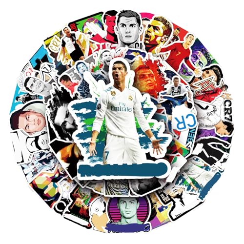 50pcs Cartoon Aufkleber Fußballspieler Sticker, Fußball sticker,Fußballstar Stickers, Fussball Wasserfest Vinyl Sticker für Laptops Gepäck, Skateboards, Helme,Aufkleber Fußballspieler Set 50pcs Cartoon Aufkleber Fußballspieler Sticker, Fußball sticker,Fußballstar Stickers, Fussball Wasserfest Vinyl Sticker für Laptops Gepäck, Skateboards, Helme,Aufkleber Fußballspieler Set von Yoimckay