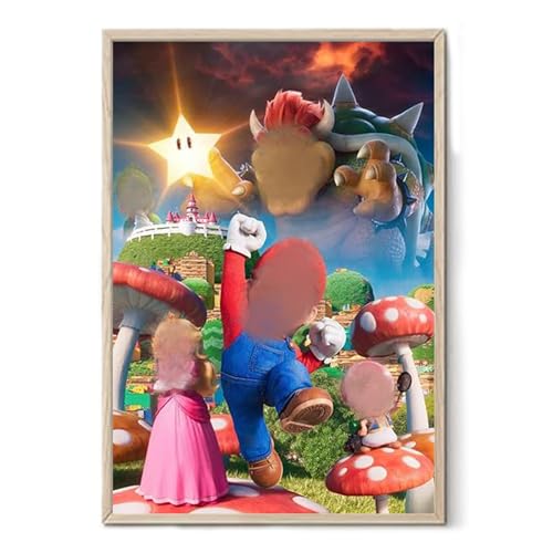 Yoimckay Cartoon Diamand Painting, 5D Diamond Painting Kinder, Crystal Diamond Painting, Cross Stickerei Malerei Kit für Zuhause Dekor, DIY Diamant Painting Kit für Kinder Erwachsene Anfänger, 30x40cm Yoimckay Cartoon Diamand Painting, 5D Diamond Painting Kinder, Crystal Diamond Painting, Cross Stickerei Malerei Kit für Zuhause Dekor, DIY Diamant Painting Kit für Kinder Erwachsene Anfänger, 30x40cm von Yoimckay