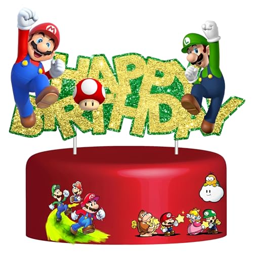 Yoimckay Dekoration für Kuchen, Geburtstag, personalisiert, Geburtstag, Kuchendekoration, Cupcake-Dekoration, Happy Birthday, Kuchendekoration, Topper für Kuchen, Dekoration, Geburtstag, Kinder von Yoimckay