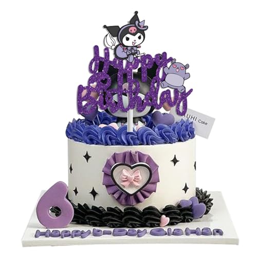 Yoimckay Kuchendekoration für Kinder, Cartoon-Kuchen-Topper, Happy Birthday-Dekoration, Kuchen, Cartoon-Kuchen-Toppers, Geburtstagsdekoration für Kinder, Mädchen, Party Supplies Yoimckay Kuchendekoration für Kinder, Cartoon-Kuchen-Topper, Happy Birthday-Dekoration, Kuchen, Cartoon-Kuchen-Toppers, Geburtstagsdekoration für Kinder, Mädchen, Party Supplies von Yoimckay