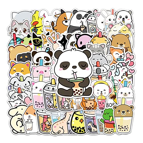 Yokawe 50 dekorative Sticker Süße und transparente Tiersticker, wasserfeste Tiersticker für Kinder, geeignet für Kühlschrank, Skateboard, Gitarre, Notebook, Motorradgepäck etc. Mischfarbe Einheitsgrö Yokawe 50 dekorative Sticker Süße und transparente Tiersticker, wasserfeste Tiersticker für Kinder, geeignet für Kühlschrank, Skateboard, Gitarre, Notebook, Motorradgepäck etc. Mischfarbe Einheitsgrö von Yokawe