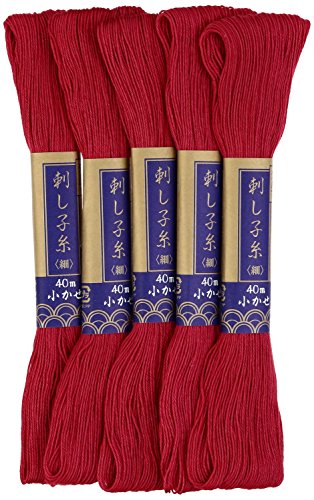 YOKOTA Sashiko Thread 40m col.7 5x1 by YOKOTA Sashiko Thread 40m col.7 5x1 by von Yokota