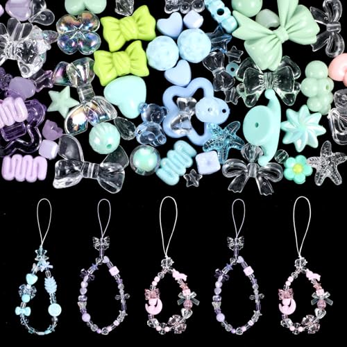 170 g Acrylperlen für Armbänder Halsketten Süße Perlen für Schmuckherstellung Blumen Schleifen Sterne Herz Äesthetic Bastelperlen für Armbänder Schlüsselanhänger DIY Perlenzubehör 170 g Acrylperlen für Armbänder Halsketten Süße Perlen für Schmuckherstellung Blumen Schleifen Sterne Herz Äesthetic Bastelperlen für Armbänder Schlüsselanhänger DIY Perlenzubehör von Yolev