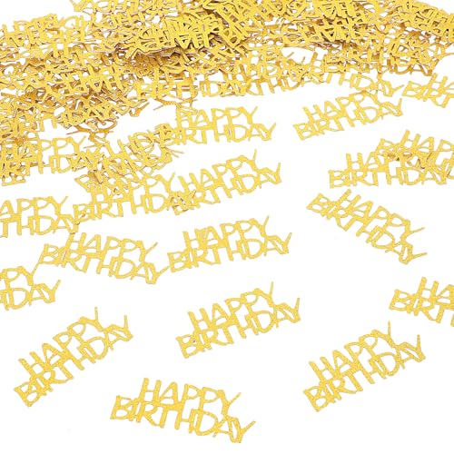 200 Stück Konfetti Geburtstag Gold Tischdeko Glitzer Tischdeko Confetti Geburtstagsdeko Luftschlangen Deko für Jubiläum Partydekoration 200 Stück Konfetti Geburtstag Gold Tischdeko Glitzer Tischdeko Confetti Geburtstagsdeko Luftschlangen Deko für Jubiläum Partydekoration von Yolev