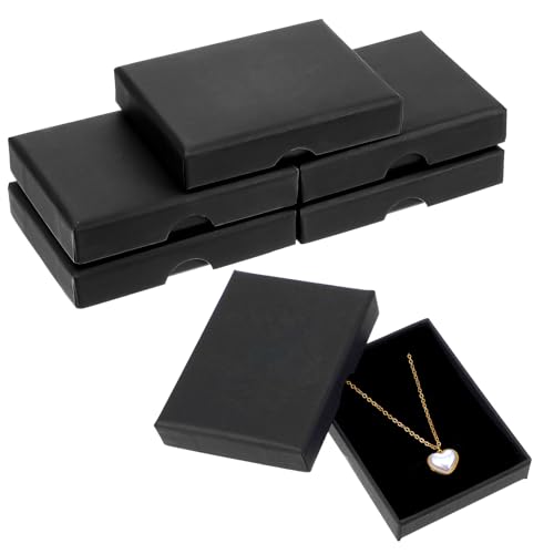 5 Stück Schmuckschachtel Schmuck Geschenkbox Kleine Schmuckschatulle Schmuck für Halskette Ring Geschenke Display Weihnachten Halloween von Yolev