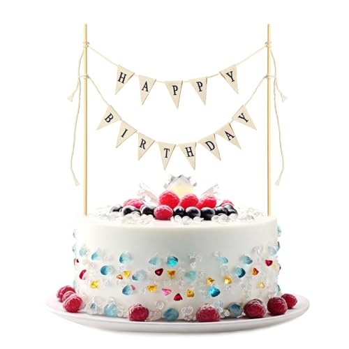 Cake Topper Banner Kuchen Topper Bunting Set Happy Birthday Tortendeko Wimpelketten Geburtstag Hochzeiten Partydekorationen Dessert Party Dekoration Cake Topper Banner Kuchen Topper Bunting Set Happy Birthday Tortendeko Wimpelketten Geburtstag Hochzeiten Partydekorationen Dessert Party Dekoration von Yolev