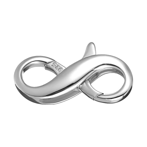 Kettenverschluss Silber 925 Karabiner Verschluss Armbandverschluss Halskettenverlängerungen für Damen Verschlüsse zur Schmuckherstellung Armband Verschluss DIY-Schmuck Kettenverschluss Silber 925 Karabiner Verschluss Armbandverschluss Halskettenverlängerungen für Damen Verschlüsse zur Schmuckherstellung Armband Verschluss DIY-Schmuck von Yolev