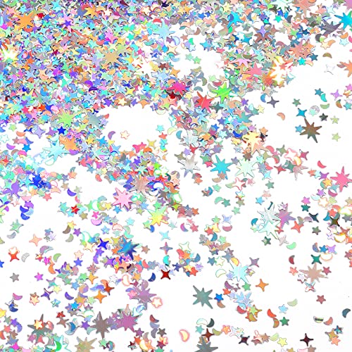 Yolev 6000 Stück Sterne Konfetti Pailletten Metallic Konfetti Glitzerfolie Konfetti Sterne Pailletten Halloween Geburtstag Hochzeit Festliche Party DIY 60g Yolev 6000 Stück Sterne Konfetti Pailletten Metallic Konfetti Glitzerfolie Konfetti Sterne Pailletten Halloween Geburtstag Hochzeit Festliche Party DIY 60g von Yolev